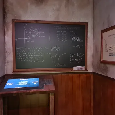 A cela Einstein da Prison Island