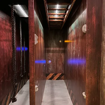 A cela Workout da Prison Island